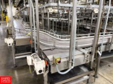 Over 500' Alliance and Other S/S Frame Products Conveyor with Plastic Cable Top Chain up to 48