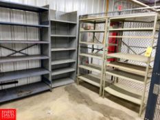 Sections Steel Shelfing Rigging Fee: $ 150