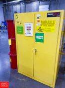 Justrite 45 Gallon Capacity Flammable Storage Cabinet Rigging Fee: $ 25
