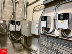Allen Bradley 25 HP and Powerflex 70 and 755 VFD's Rigging Fee: $ 400