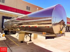 1995 Walker 6200 Gallon S/S T/A Tanker V/N IW95E2AW650007122 Rigging Fee: $ 100