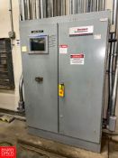 Allen Bradley Logix 5555 PLC with Flex I/O's Relay Panel View Plus 1000 HMI and Enclosure Rigging