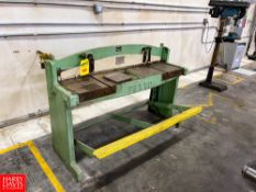 Pexto Model 152, 16 Gauge Shear Rigging Fee: $ 100