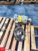 Fristam 7.5 HP Pump with Baldor 1750 RPM Motor and 3