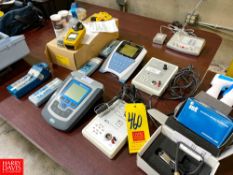 Thermo PH Meter, Hach PH Meter, Digital Thermometer and Air Sensors Rigging Fee: $ 75