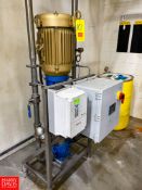 Goulds 15 HP Pump Mounted on S/S Stand with Power Flex 70 UFD and Controls Rigging Fee: $ 100