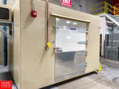 11' x 11' Polar King Freezer with 2 Fan Blower, Amerex Dry Chemical Fire System Model H1012, S/N