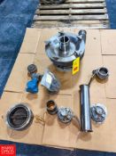 S/S Fristam Pump Head, Pressure Sensor and Components Rigging Fee: $ 25