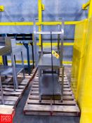 S/S Base Cabinet with 2 Tables Rigging Fee: $ 75