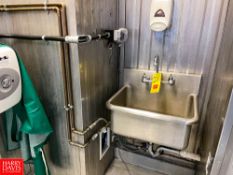 S/S Wash Sink and Electric Water Heater Rigging Fee: $ 50