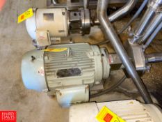 Fristam Centrifugal Pump with WEG 20/15 HP Motor, 3