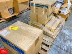 2 Pallets, New ULINE Shop Desks, Computer Cart, Broom Holders and Components Rigging Fee: $ 75