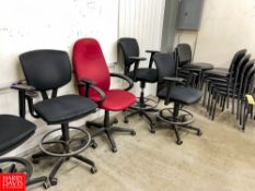Assorted Chairs and White Board Rigging Fee: $ 160