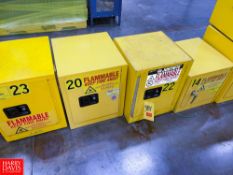 Justrite, Eagle and Other 4 Gallon and 2 Gallon Capacity Flammable Storage Cabinets Rigging Fee: $