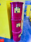 Justrite Safety Waste Cans Rigging Fee: $ 25