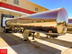 Walker 6200 Gallon S/S T/A Tanker V/N IW9582AW450007121 Rigging Fee: $ 100