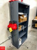 Shelf with Battery Chargers Rigging Fee: $ 40