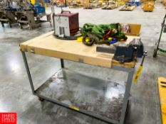 Portable Work Bench and Battery Charger Rigging Fee: $ 50