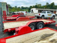 Cronkhite 16' Dual Axel Tag Along Trailer, PA Plate#838G4 , #09
