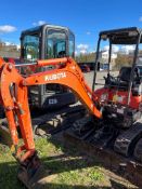 Kubota Excavator Model U 17 S/N 14773