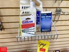 New Husqvarna Lube and Saw Chain