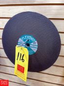 New Flexovit 14 x 3/16 x 1 Type 1 Cured Concrete Blades