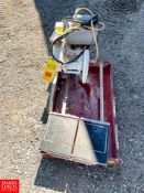 Masonry Saw. Repair Needed