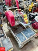 Saw Devil Gasoline Powered Masonry Saw with Honda GX200 Auger