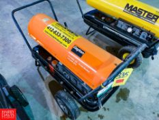 Dayton 125,000 BTU Oil Fired Heater