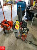 Core Drill and Vacuum Pump