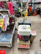 Edco Gasoline Powered Cement Planer Model CPM-8-9H, S/N 090510131