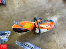 STIHL Model TS420 Gasoline Powered Saw. Repair Needed