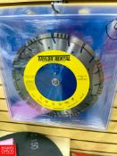 New 12 x 125 x 1, 6200 RPM Tile, Stone, Block, Concrete, Diamond Tipped Blade