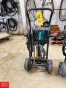 Makita Electric Jack Hammer with Dollies and Tools