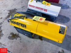 Master Propane Heater Model BLP 155 AT