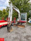 TAKEUCHI Excavator Model TB145 S/N14514573