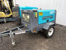 2018 Airman Air Compressor Model PDS100S-6E1, S/N B6-6E10060, 532 Hours