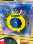 New 12 x 125 x 1, 6200 RPM Tile, Stone, Block, Concrete, Diamond Tipped Blade