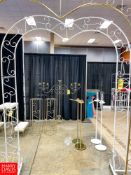 Decorative White Arch