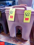 10 Gallon Capacity Plastic Drink Carrier