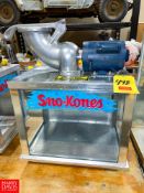 Sno-Kones Machine