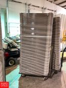 Folding Chairs with Cart