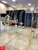 Decorative Gold Arch