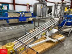 Meyer S/S Frame Portable Inclined Conveyor with Drive, Model: HPD-12, S/N 1089 Location: