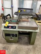 Weldotron 5311 L Bar Sealer, S/N 18552 Location: Fleetwood, PA Rigging Fee: $ 150