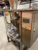 New S/S Vertical Form Fill and Seal Bagger, with Mitsubishi Controls(Subject to Bulk Bid)Location: