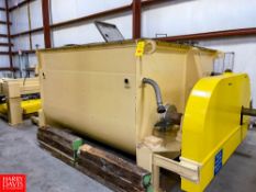 WA Schmidt and Sons McCarter Chocolate Equipment 30,000 lbs. Capacity Pug Mill, Mounted on Load