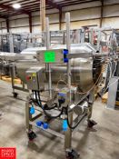 2016 Spray Dynamics Heat and Control S/S Drum Coating Dispenser, Model: SF100, S/S Spray Drum,