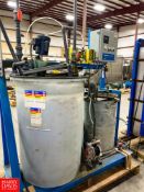 Chemtrol Skid Mounted Chemical Feed System with 2 Tanks, Feed Pumps and Diaphragm Pump, Model: