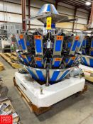 ISHIDA 14 Head Scale, Model: CCW-N2-214 W-S/30-PB, S/N 28192 Location: Fleetwood, PA Rigging